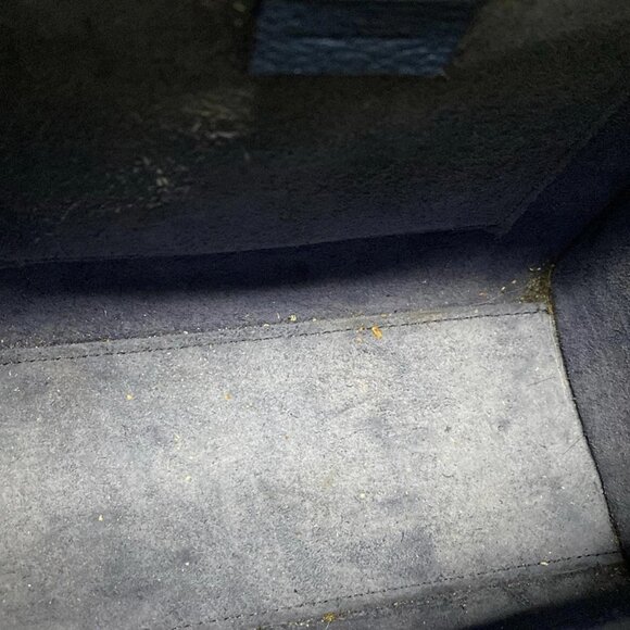 Auth CELINE Luggage Nano Shopper - Navy Drummed Calf Handbag - Picture 16 of 16